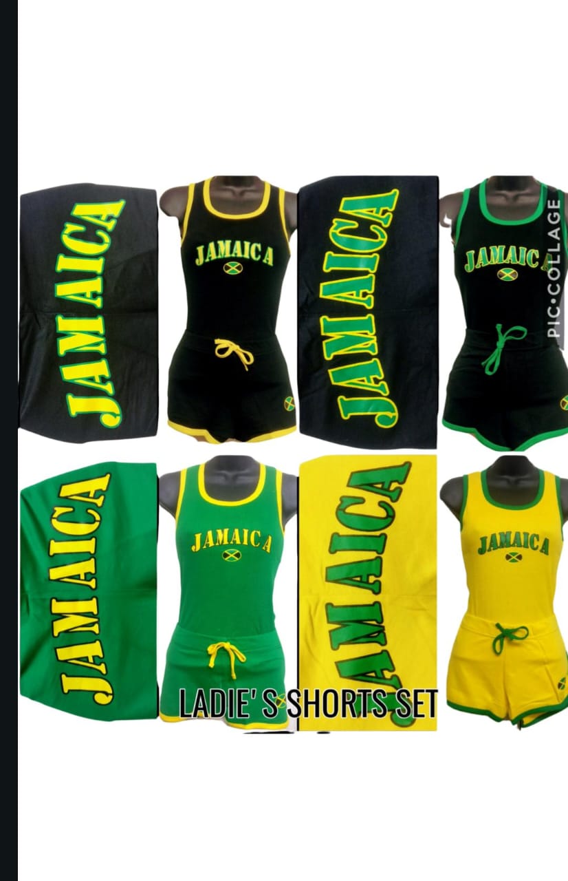 Treasure Yaad Jamaican Styled Shorts Set